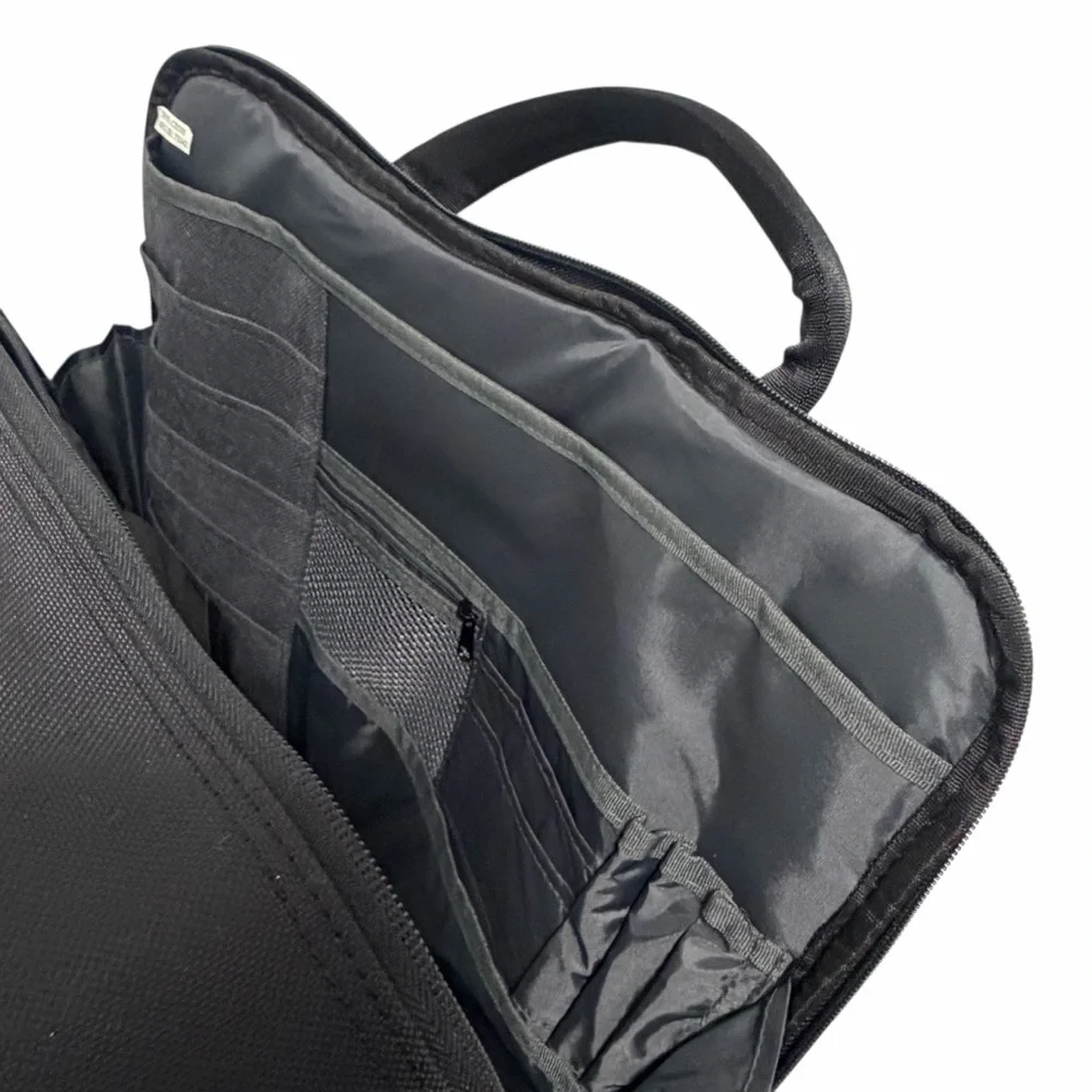 Dell Heavy Duty Durable Black Laptop Case Briefcase - Brand New NWOT